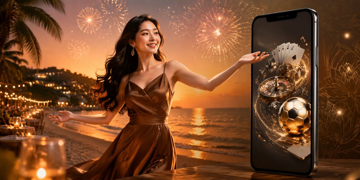 Người dùng Việt Nam thưởng thức cà phê và trải nghiệm casino di động tại Phú Quốc