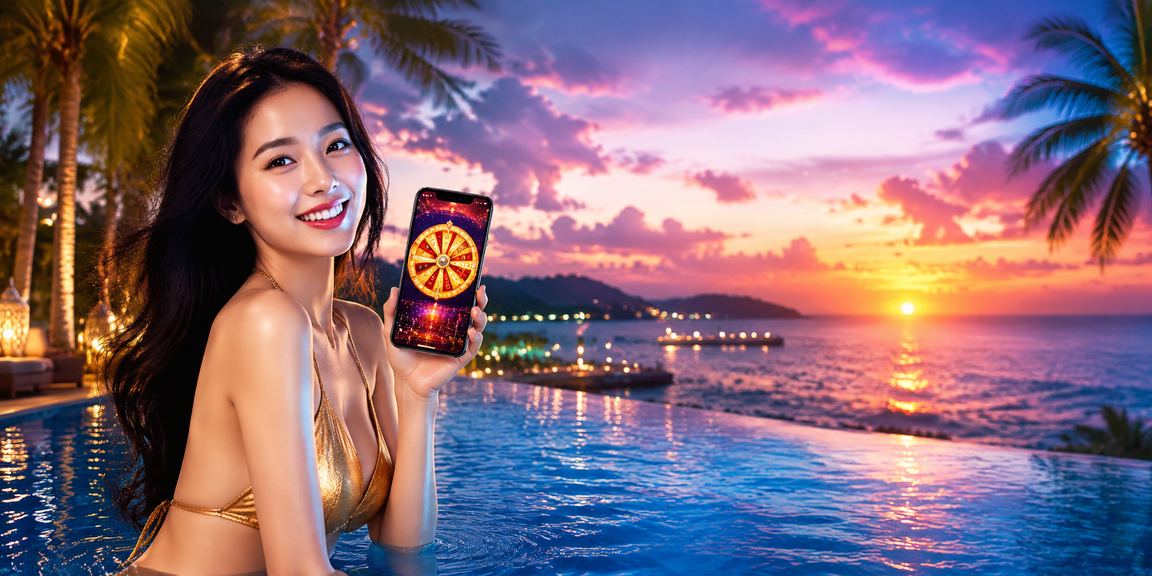 Người phụ nữ chơi roulette trực tuyến tại Sài Gòn với màn hình điện thoại sáng